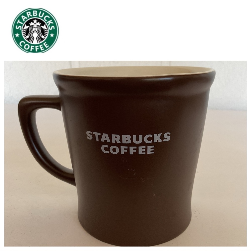 Starbucks 2008 Large Brown Coffee Mug